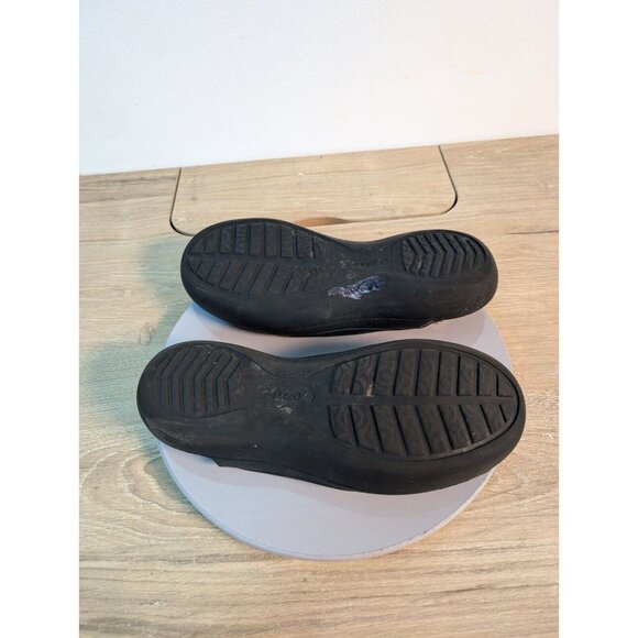 CROCS Black Prima Ballet Flats Shoes Women's Size 8 Casual Work Comfy Classic * - Picture 9 of 10